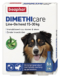 Dimethicare Line-on hond 15-30 kg 6 pipetten