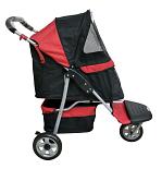 Innopet hondenbuggy Limited edition black/red