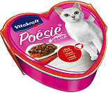 Vitakraft kattenvoer Poésie Sauce rund en wortel 85 gr