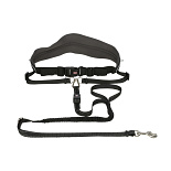 Trixie Hardloopriem Zwart/Grafiet