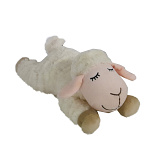 Hondenspeelgoed Schaap Liggend met Piep 27 cm