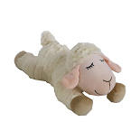 Hondenspeelgoed Schaap Liggend met Piep 35 cm
