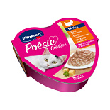 Vitakraft kattenvoer Poésie Création Kalkoen in Kaassaus 85 gr