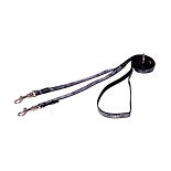 Rogz Hondenlijn Multi Lapz Trendy Black Bones
