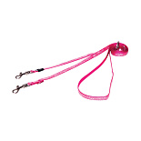 Rogz Hondenlijn Multi Lapz Trendy Pink Bones