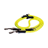 Rogz Hondenlijn Multi Rope Geel L