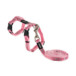 Rogz Kattentuig met Lijn Sparklecat Roze S