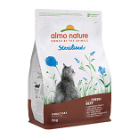 Almo Nature Kattenvoer Sterilised Rundvlees 2 kg