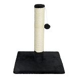 Krabpaal Caty Novo met Bal en Bel Zwart 45 cm