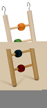 Beeztees houten vogel ladder Beady 5 tredes. 23 cm.
