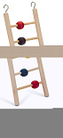 Beeztees houten vogel ladder Beady 7 tredes. 30 cm.