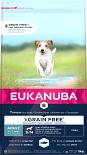 Eukanuba hondenvoer Adult S/M Grain Free Oceanfish 3 kg