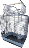 Inter-Zoo vogelkooi Sonia 3 Cabrio Zwart/Grijs