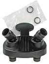 Tetra slangadapter + 2 kranen Ex 1200