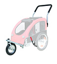 TRIXIE joggingkit voor Hondenfietskar L zwart/rood