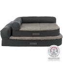 TRIXIE Orthopedische hondensofa Bendson Vital Donkergrijs/Lichtgrijs