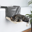 TRIXIE radiator hangmat grijs/lichtgrijs