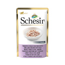 Schesir Kattenvoer Tonijn/Kip/Ham Gelei 85 gr