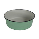 Voer- en Drinkbak Pawprint Mintgreen
