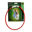 Veiligheidshalsband Led Verstelbaar Rood<br> 50 -65 cm