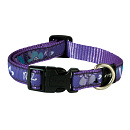 Rogz Halsband Fancy Dress Purple Forest