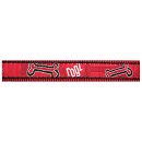 Rogz Halsband Fancy Dress Red Rogz Bone