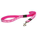 Rogz Hondenlijn Lang Fancy Dress Pink Paw