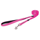 Rogz Hondenlijn Lang Lapz Luna Roze met Halsband