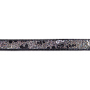 Rogz Hondenlijn Lang Lapz Trendy Black Bones M