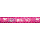 Rogz Hondenlijn Multi Fancy Dress Pink Paw
