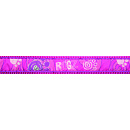Rogz Hondenlijn Multi Fancy Dress Pink Paw