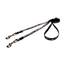Rogz Hondenlijn Multi Lapz Trendy Black Bones