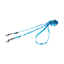 Rogz Hondenlijn Multi Lapz Trendy Blue Bones
