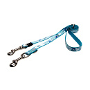 Rogz Hondenlijn Multi Lapz Trendy Blue Bones