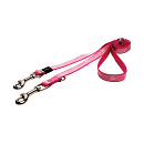 Rogz Hondenlijn Multi Lapz Trendy Pink Bones