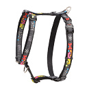 Rogz Hondentuig Fancy Dress Multi Bone Black