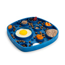 West Paw Slowfeeder Feast Mat Bubbles Marine