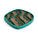 West Paw Slowfeeder Feast Mat Waves Kelp