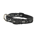 Rogz Halsband Fancy Dress Black Bone