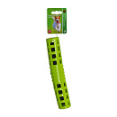 Hondenspeelgoed Crinklestick TPR met Gaten Groen<br> 22,5 cm