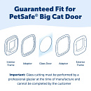 PetSafe Adapter Big Cat Flap voor Glas