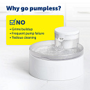PetSafe Drinkfontein Outlast Pompvrij 1,7 ltr