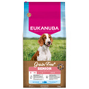 Eukanuba Hondenvoer Senior S/M Grain Free Ocean Fish 12 kg