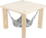 TRIXIE schuilplaats met hangmat Sunny multi <br>28 x 24 x 28 cm