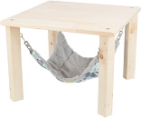 TRIXIE schuilplaats met hangmat Sunny multi 37x29x37 cm