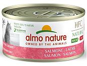 Almo Nature kattenvoer HFC Natural Made in Italy Zalm 70 gr