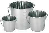 Emmer RVS 8,5 liter