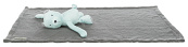 TRIXIE knuffelset deken Beer Puppy/Junior Grijs/Mintgroen