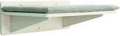 TRIXIE Ligplateau met Kussen Muurlandschap Wit