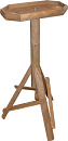Voedertafel achthoek bruin
